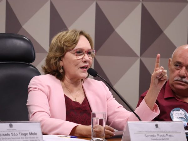 A senadora garante que continuará empenhada para garantir mais recursos para total conclusão da obra — Foto: Fernando Oliveira