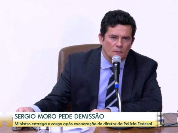 Sergio Moro anuncia demissão