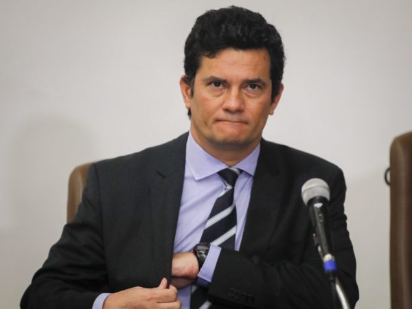 Moro teria gravado áudios, conversas, links e imagens trocadas com Bolsonaro — Foto: Sérgio Lima/Poder360