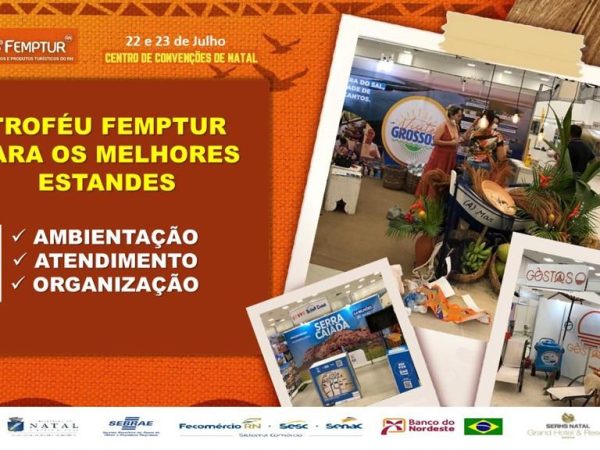 8ª Femptur e 13º Fórum de Turismo do RN têm entrada gratuita. — Foto: Divulgação