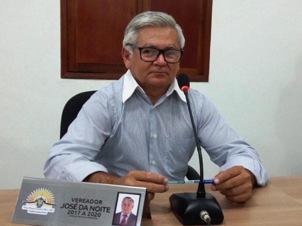 Vereador José da Noite de Medeiros (PR) (Foto: Arquivo/A Fonte Imagens)