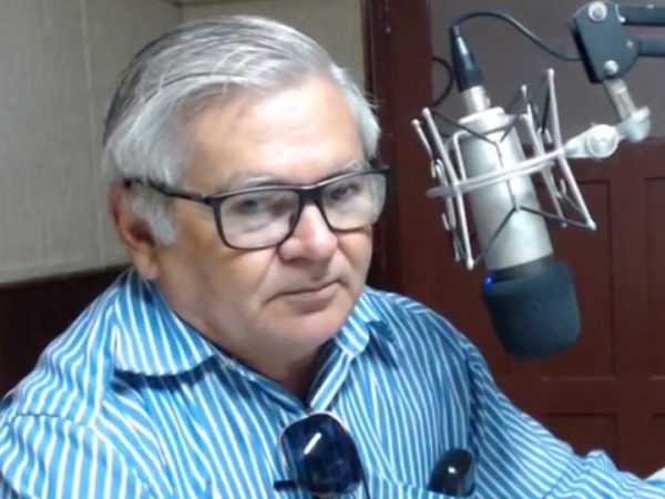 Vereador José da Noite em entrevista ao Panorama 95 FM em Caicó (Foto: Reprodução)