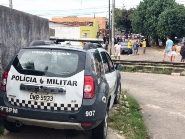 Policial foi morto num cruzamento - Foto: Heloísa Guimarães/ Inter TV Cabugi