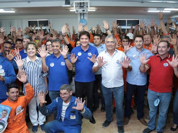 Candidatos da coligação Trabalho e Superação cumprem agenda pelo Interior do Rio Grande do Norte. Neste sábado, Robinson Faria participa de comício em Monte Alegre. ( Foto:  Rayane Mainara )