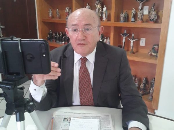O parlamentar comentou sobre recente conferência realizada no Seridó pelo meteorologista Gilmar Bistrot. — Foto: Divulgação