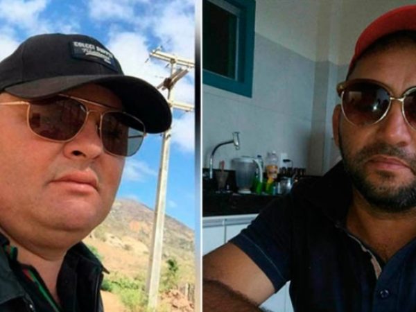 Vanargue e Valdemir duas vítimas do ataque que deixou quatro mortes na cidade de João Dias — Foto: Reprodução / Redes Sociais