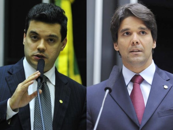 Deputados federais Walter Alves (MDB) e Felipe Maia (DEM) (Foto: Zeca Ribeiro/Diógenis Santos)