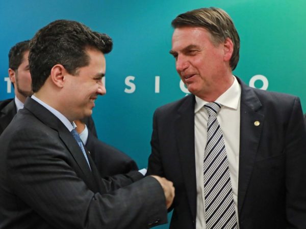Walter Alves e o presidente eleito Jair Bolsonaro (Foto: Divulgação/Assessoria)