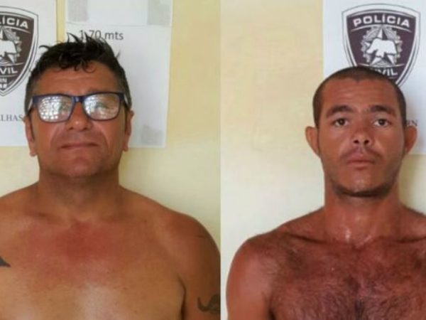 Aramis Gualberto dos Santos, 47 anos e Sebastião Francisco da Silva, 29 anos.