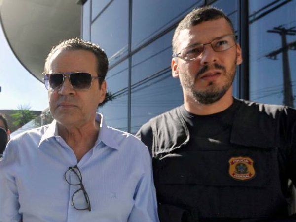 Ex-ministro, Henrique Alves no dia de sua prisão (06 de junho) – Foto: Magnus Nascimento/AFP