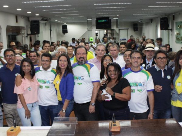 Evento contou com a participação dos vereadores, pré-candidatos a deputados estaduais e federais e os dirigentes municipais (Foto: Arquivo/Divulgação)