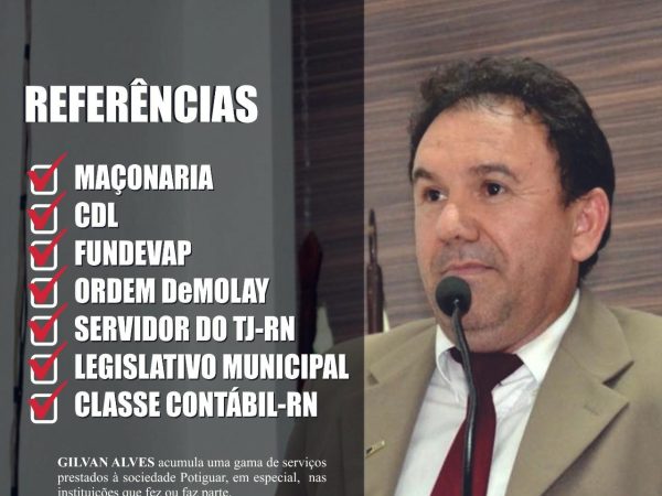Oficial de Justiça e pré-candidato a deputado federal, Gilvan Alves (Crédito: Divulgação)