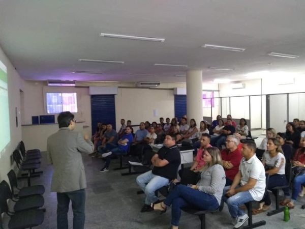 Mais de 100 servidores participaram do treinamento que contou com a participação do diretor geral do ITEP — Foto: Divulgação