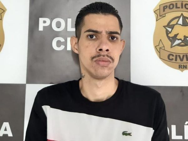 O homem foi detido na cidade de Várzea, na região do Agreste potiguar — Foto: Polícia Civil