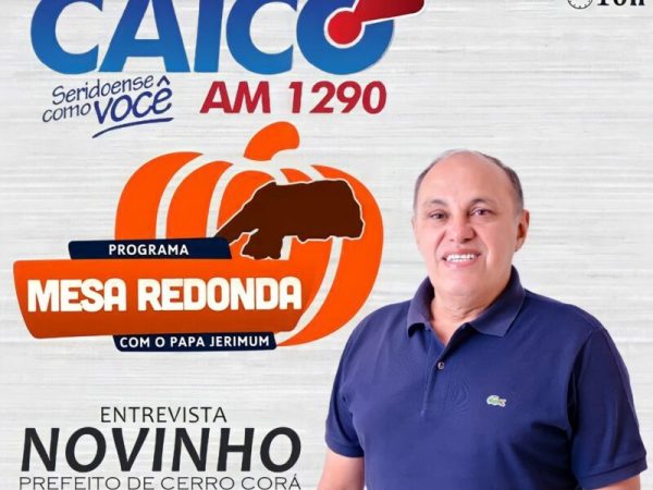 Nas Eleições 2020, Novinho foi eleito prefeito de Cerro Corá, e ao fim da apuração, obteve 36,31% dos votos — Foto: Assessoria