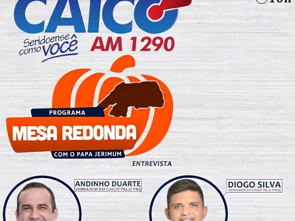 O Mesa Redonda com deputado Vivaldo Costa vai ao ar, a partir das 10 horas, na Rádio Caicó AM. — Foto: Divulgação
