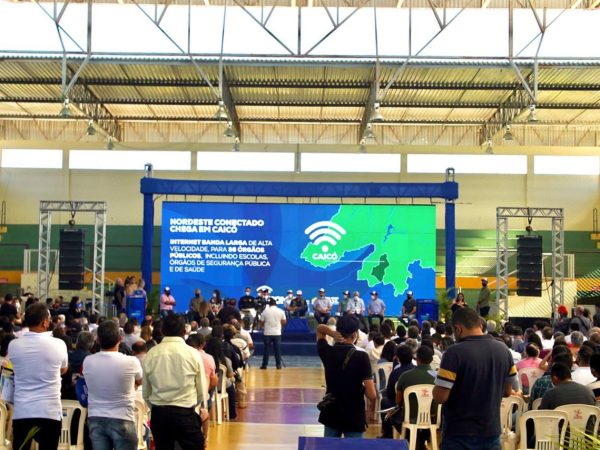 Evento do Governo Federal no RN também lançou Programa Rádio Digital da PRF e liberou recursos da FUNASA.  — Foto: Divulgação