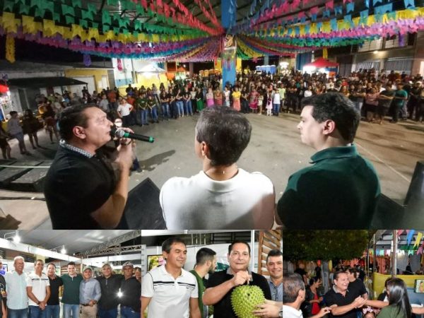 O prefeito Cláudio Marques, o Boba fez parceiras institucionais e este ano ampliou o evento tradicional. — Foto: Divulgação
