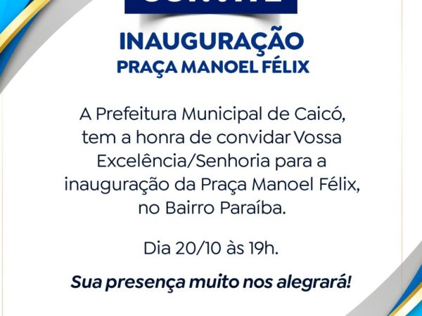 A inauguração acontecerá nesta quinta-feira, dia 20 de outubro, às 19h no Bairro Paraíba. — Foto: Divulgação