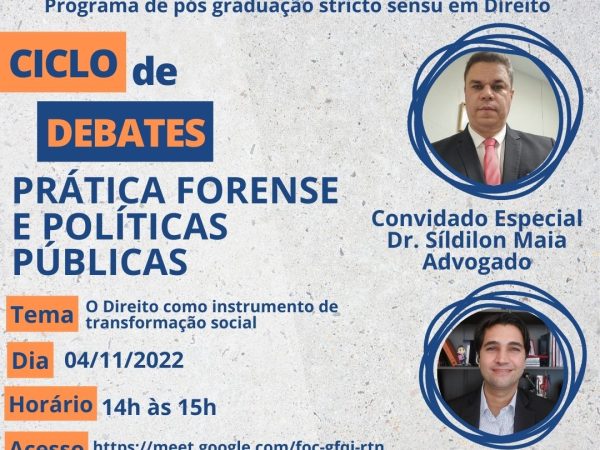 O palestrante é advogado e conselheiro federal da Ordem dos Advogados do Brasil. — Foto: Divulgação