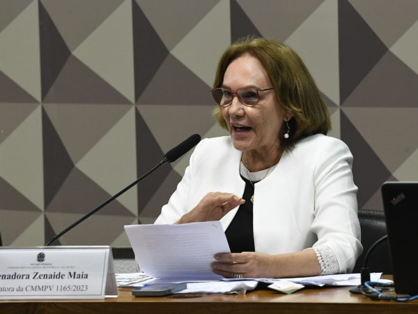 A senadora Zenaide Maia apresentará o seu relatório nesta quarta-feira (31). — Foto: Agência Senado