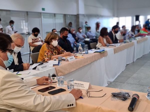 O encontro contou com a presença da governadora Fátima Bezerra — Foto: Divulgação