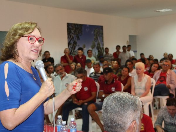 Deputada federal Zenaide Maia em Carnaubais (Foto: Divulgação)
