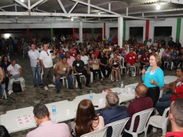 Ato político aconteceu na cidade de São Gonçalo do Amarante na Grande Natal (Foto: Divulgação)