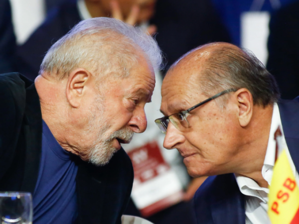 Lula e Geraldo Alckmin. — Foto: Reprodução