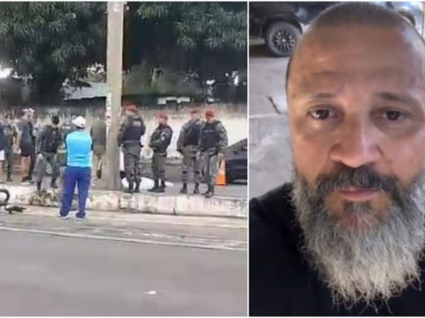 Policial militar Giambattista Ferreira da Cunha morreu em um acidente de moto na Avenida Godofredo Maciel, em Fortaleza, na manhã desta terça-feira (2). — Foto: Reprodução