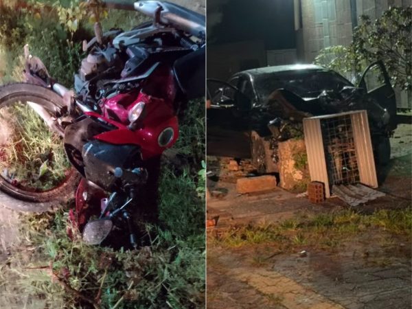Acidente aconteceu na Estrada de Genipabu, em Extremoz — Foto: Redes sociais