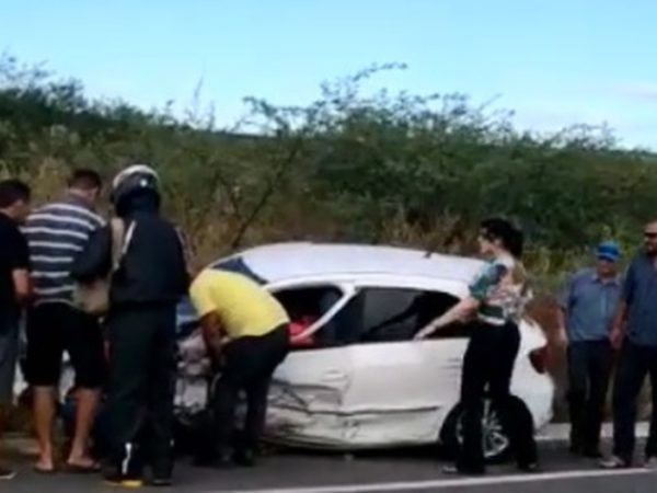 Homem morreu em acidente de carro no interior do Rio Grande do Norte — Foto: Focoelho