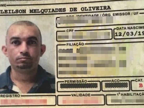 Acleilson Melquíades é irmão de um preso suspeito de participar da morte do cabo da PM Ildônio, crime ocorrido em Caraúbas (Foto: PM/Divulgação)