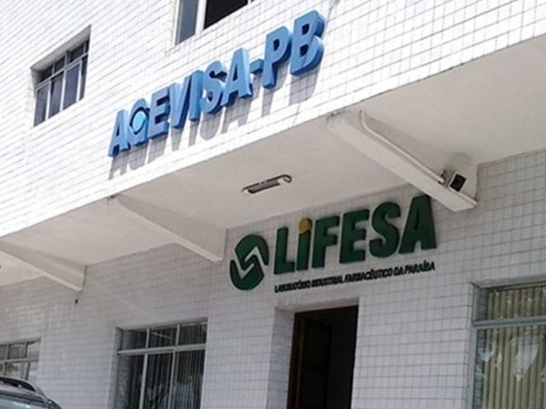 Agência Estadual de Vigilância Sanitária (Agevisa) da Paraíba — Foto: Agevisa/Governo da Paraíba