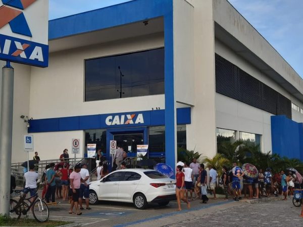 Quem recebe na nova conta digital da Caixa até agora só podia usar dinheiro como débito ou transferência. — Foto: Sérgio Henrique Santos/Inter TV Cabugi
