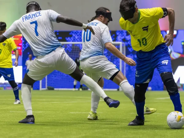 Futebol de Cegos, Brasil, França