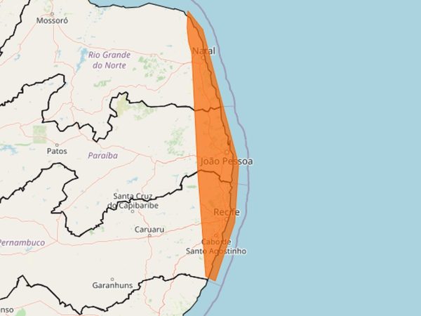 Avisos valem até às 23h59 deste domingo (16). — Foto: Reprodução/Inmet