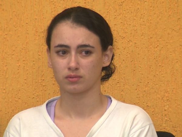 Ana Beatriz Lima, condenada por matar a sogra com ajuda do filho da vítima — Foto: TV Paraíba/Reprodução