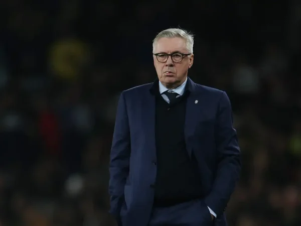 Carlo Ancelotti em jogo do Brasil contra Senegal
 15 de novembro de 2024    REUTERS/Isabel Infantes