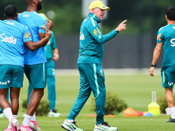 Soccer Football - FIFA World Cup 2026 - Brazil Training - Columbia Park Training Facility, Morristown, New Jersey, U.S. - June 10, 2026
Brazil coach Carlo Ancelotti during training IMAGN IMAGES via Reuters/Caean Couto