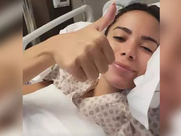 Anitta internada para cirurgia de endometriose em hospital de SP — Foto: Reprodução/Instagram
