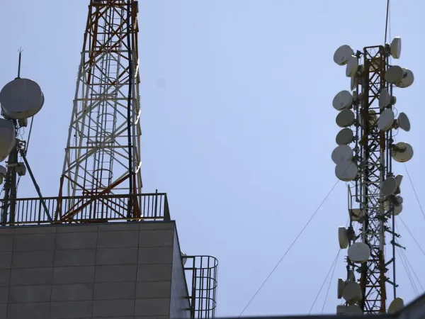 Antenas de telefonia celular.