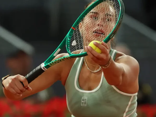 Aryna Sabalenka em Madri
28 de abril de 2026   REUTERS/Violeta Santos Moura