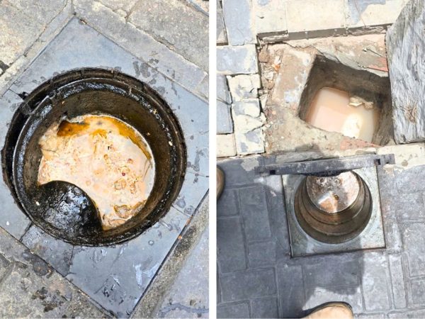 Restaurantes são notificados e bar autuado por irregularidades ambientais na orla de João Pessoa — Foto: Sudema-JP