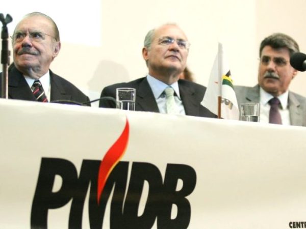 Bancada do PMDB no Senado (Ed Ferreira / Estadão)