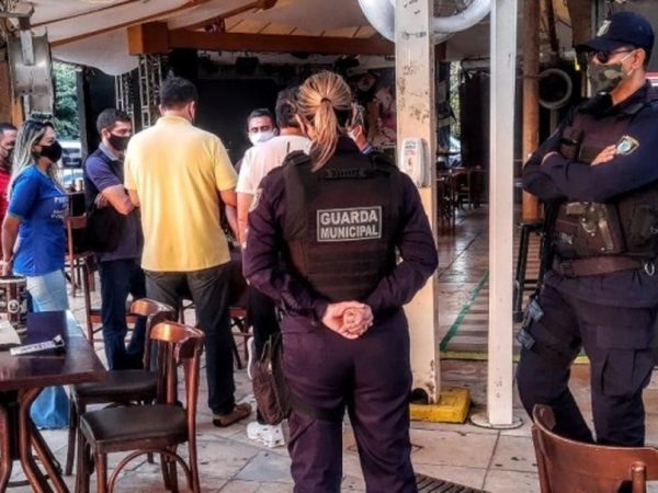 Bar da zona Sul de Natal é interditado após registro de aglomeração — Foto: Divulgação/Semdes