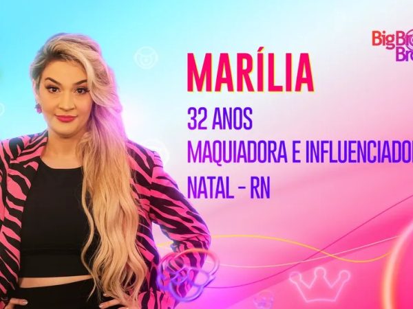 Marília tem 32 anos, é natural de Natal, no Rio Grande do Norte, mas mora em Osasco, São Paulo. — Foto: Reprodução/TV Globo