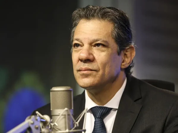 Brasília (DF), 20/03/2025 - O ministro da Fazenda, Fernando Haddad, participa do programa