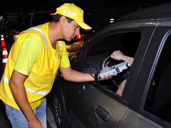 Operação Lei Seca na Paraíba — Foto: Roberto Guedes/Secom-PB