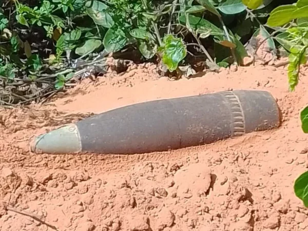 Esquadrão Antibombas do Bope desativa artefato explosivo no litoral Norte do RN — Foto: Cedida